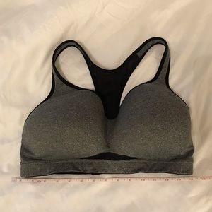 Charcoal Grey Sports Bra